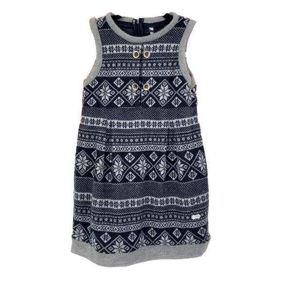 Mayoral Chic Other - Mayoral Chic Dress Girls Size 7 Blue Gray